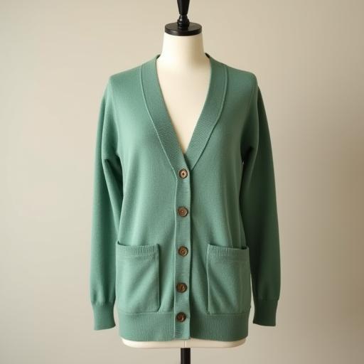 Merino wool cardigan